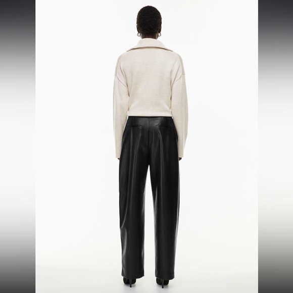 Babaton Vegan Leather Pant Sz.4 sold at Aritzia - Picture 2 of 7